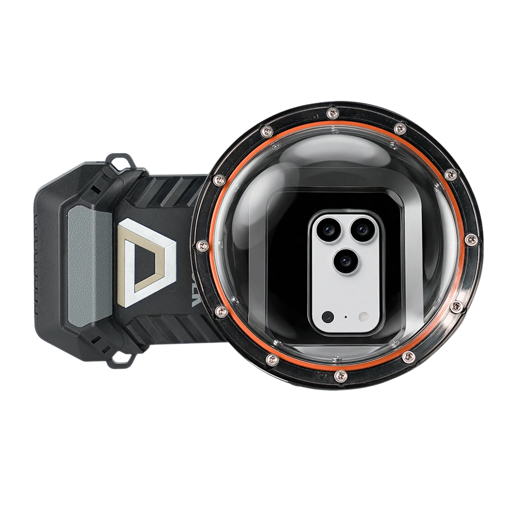 DIVEVOLK SeaTouch 6 Pro Dome Lens