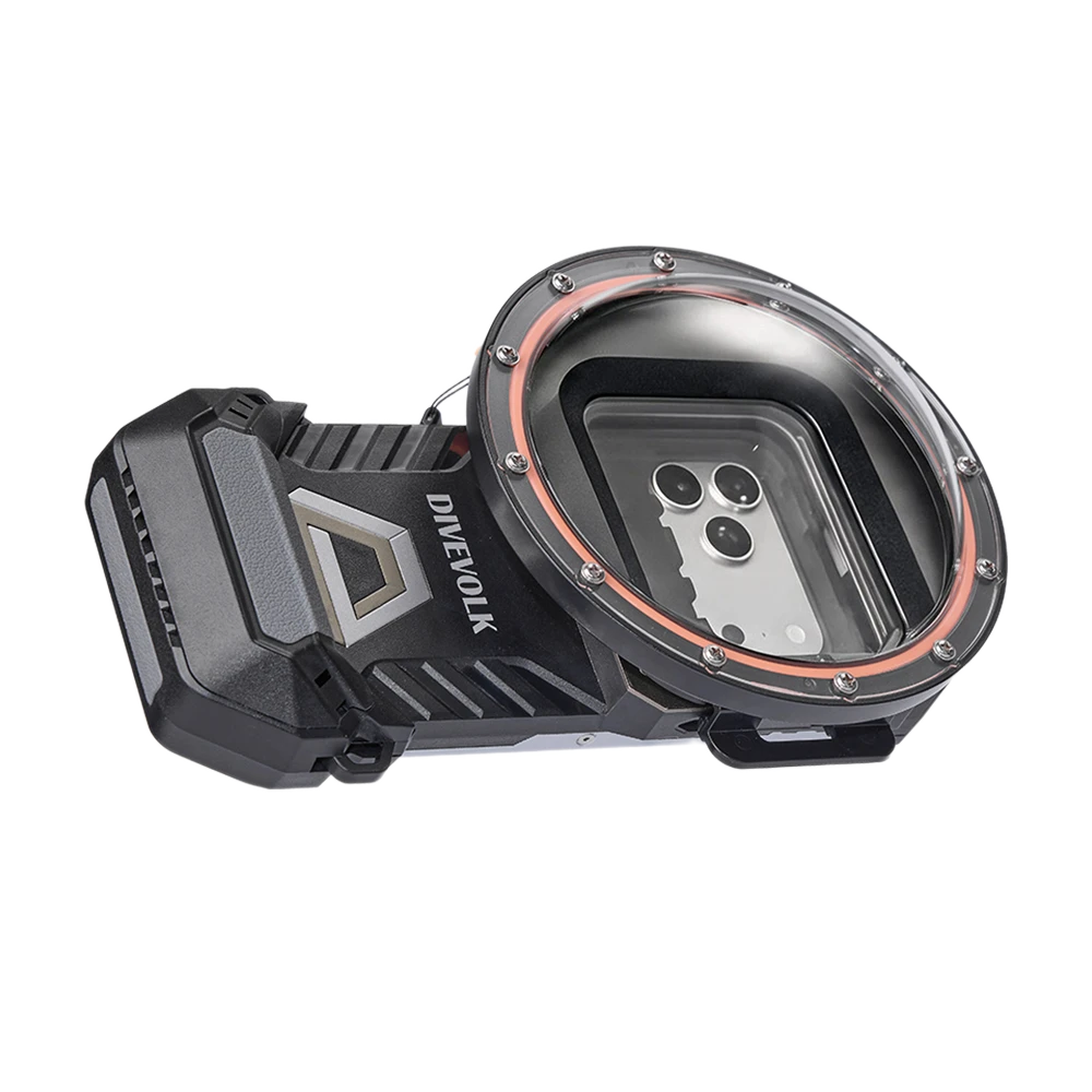 DIVEVOLK SeaTouch 6 Pro Dome Lens