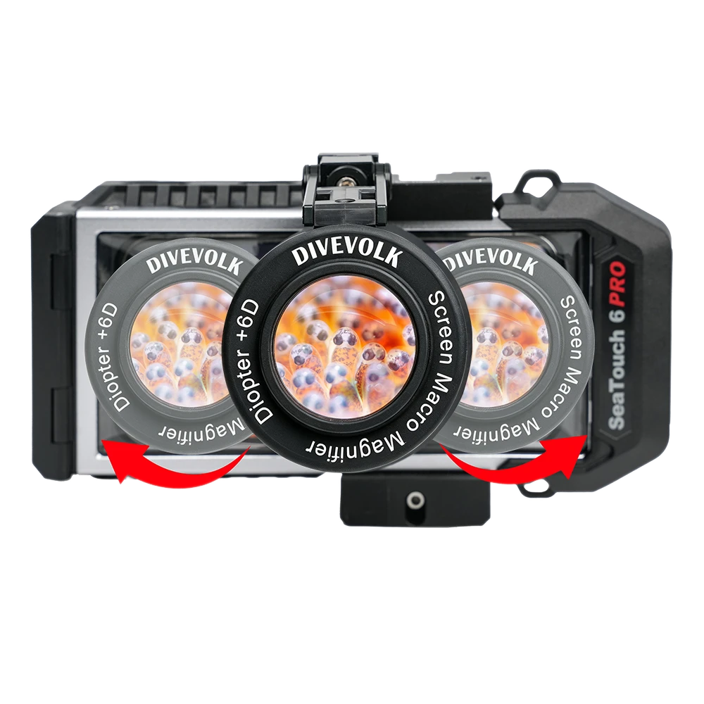 DIVEVOLK Macro Screen Magnifier