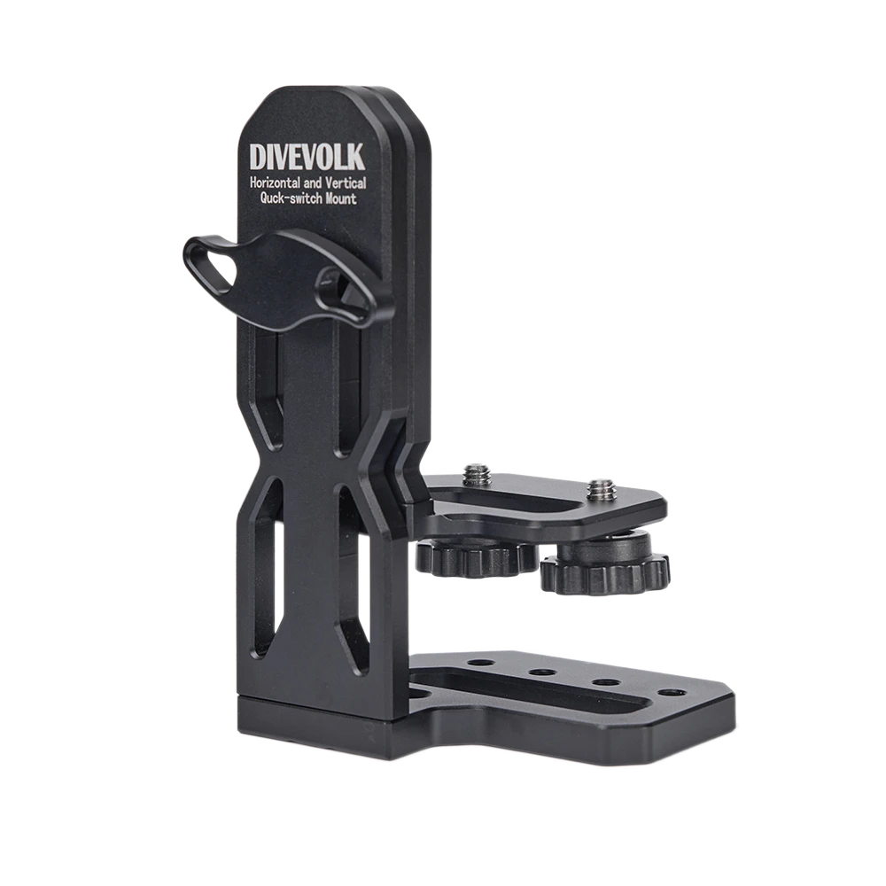 DIVEVOLK Expansion Clamp with 67mm Lens Adapter