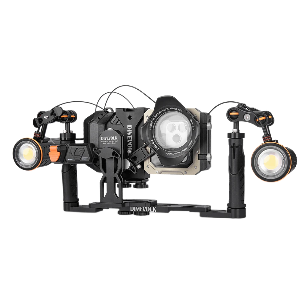 DIVEVOLK Horizontal and Vertical Quick-Switch Mount