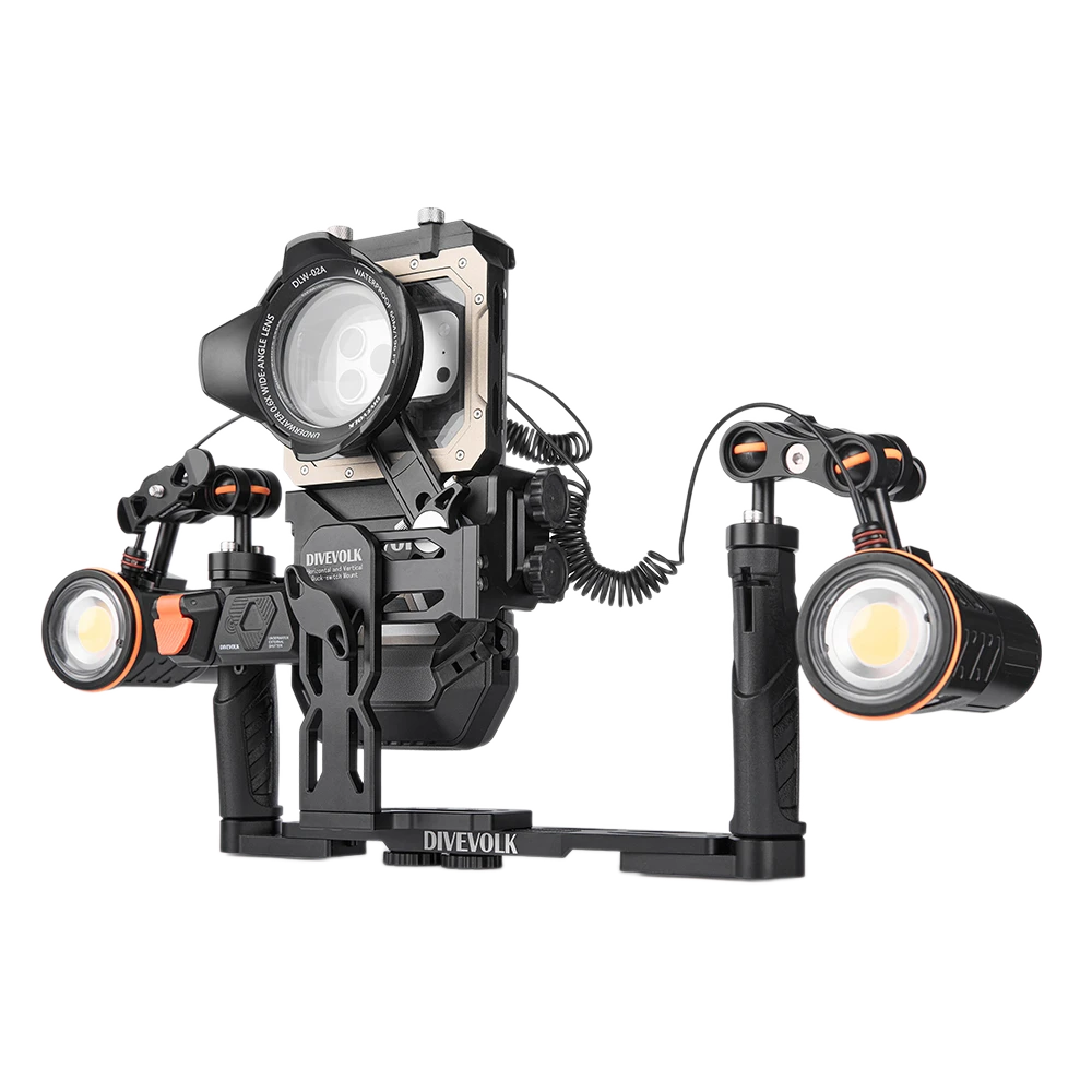 DIVEVOLK Horizontal and Vertical Quick-Switch Mount