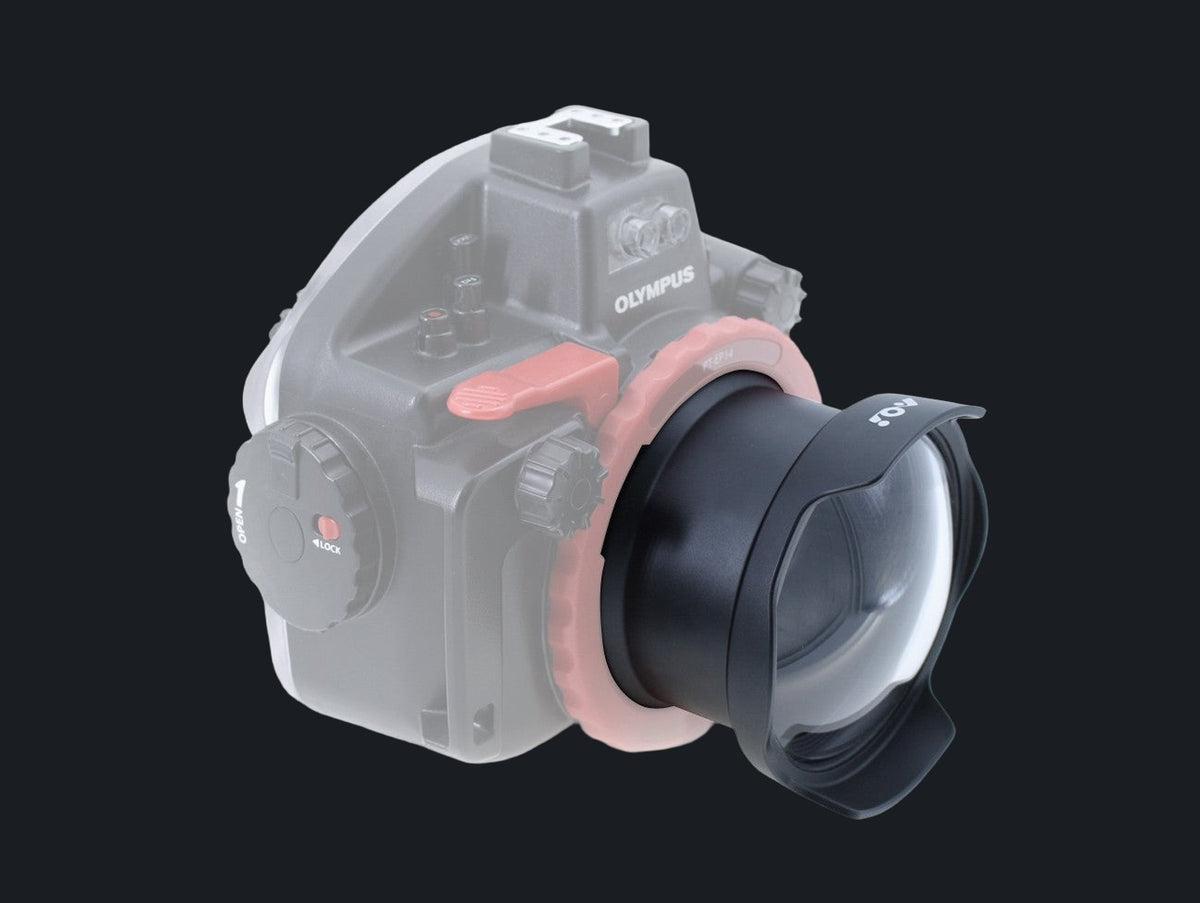 4" Acrylic Semi-Dome Port for Olympus OM-D Mount Housing