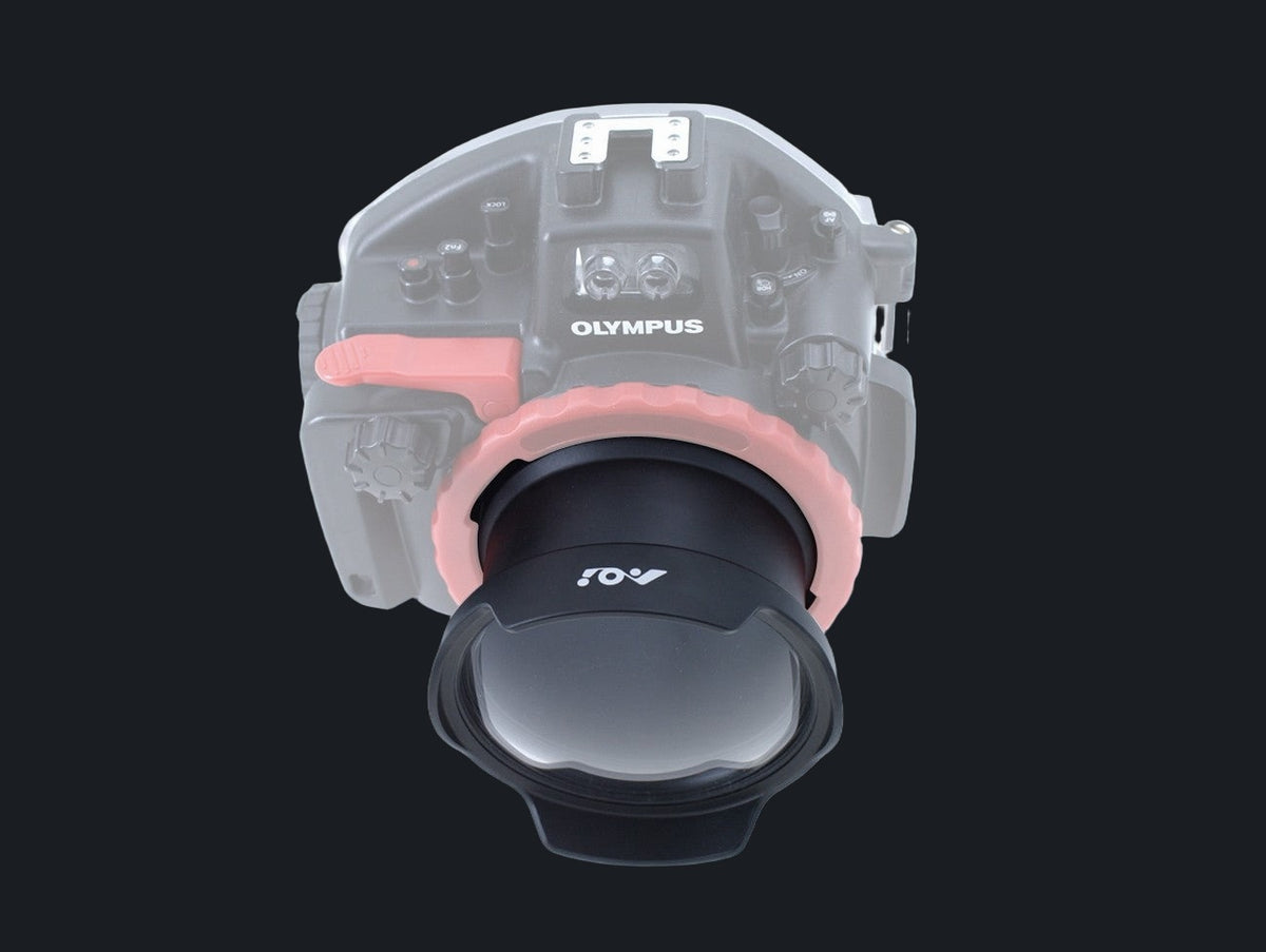 4" Acrylic Semi-Dome Port for Olympus OM-D Mount Housing