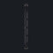 12" Ball to Ball Aluminum Arm-1 (Black Color)