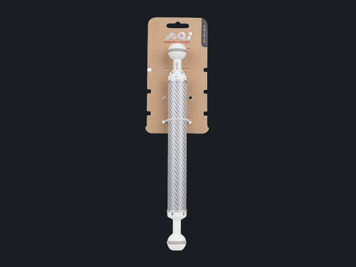 10” Ball to Ball Carbon Fiber Arm-1 (Silver Color)