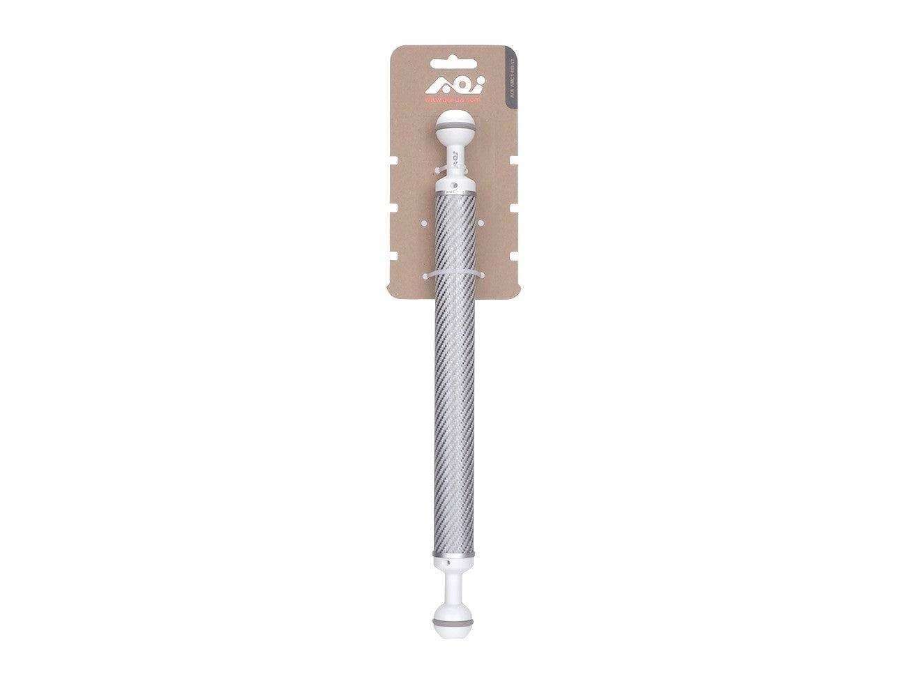 12” Ball to Ball Carbon Fiber Arm-1 (Silver Color)