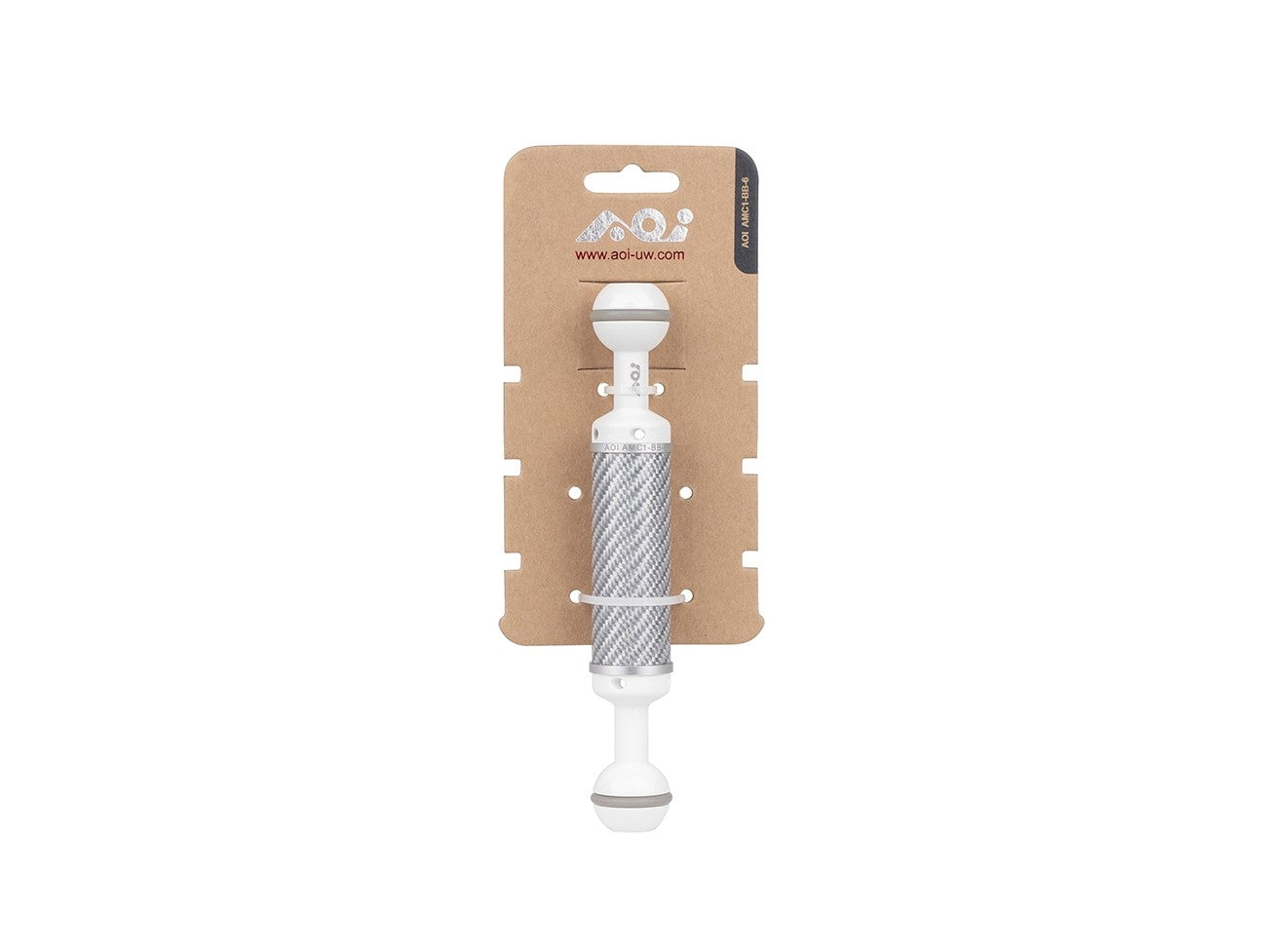 6” Ball to Ball Carbon Fiber Arm-1 (Silver Color)