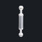 6” Ball to Ball Carbon Fiber Arm-1 (Silver Color)