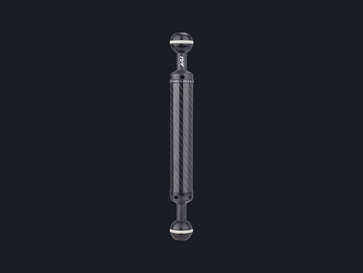 8” Ball to Ball Carbon Fiber Arm-1 (Black Color)
