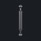 8” Ball to Ball Carbon Fiber Arm-1 (Black Color)