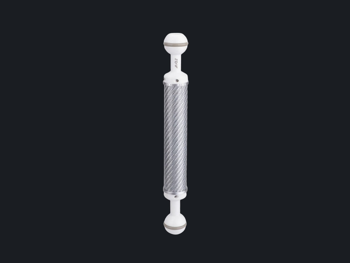 8” Ball to Ball Carbon Fiber Arm-1 (Silver Color)
