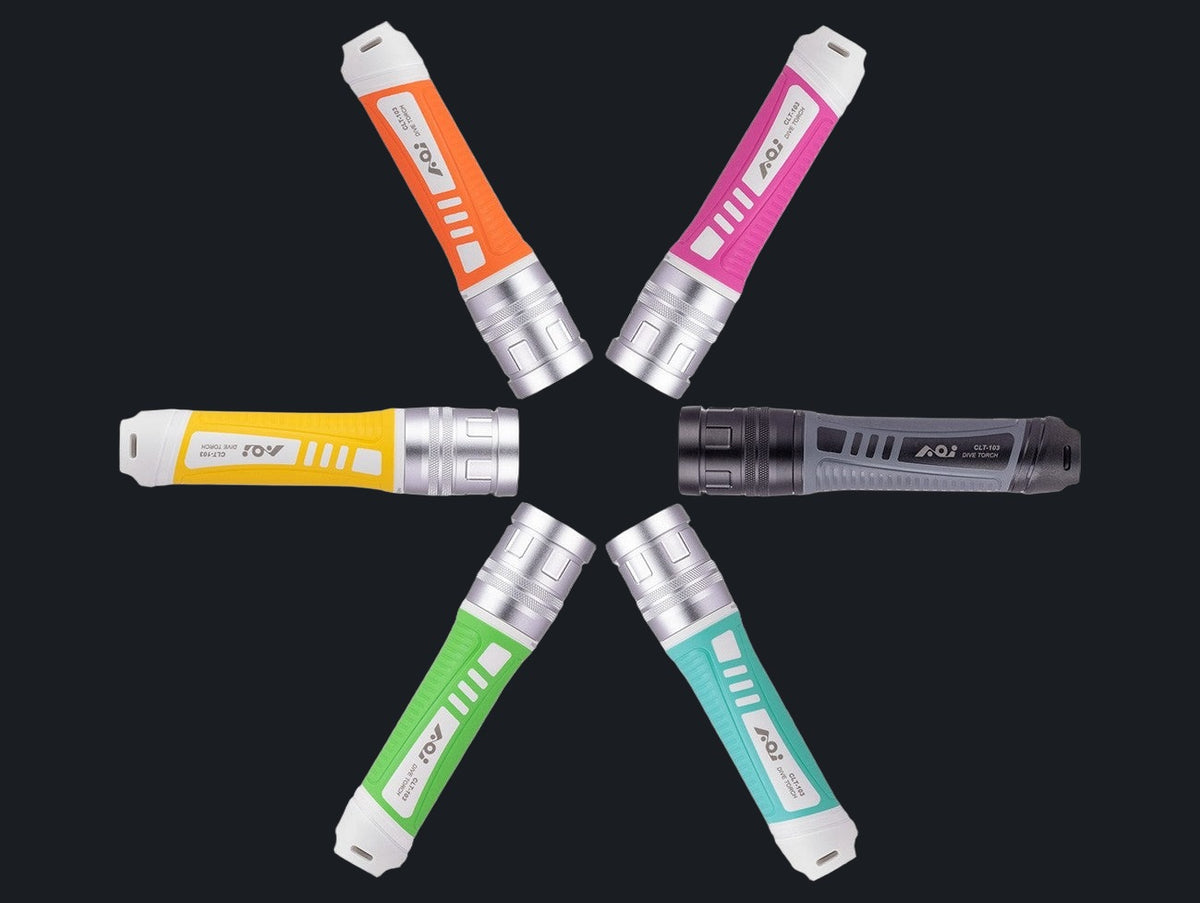 1,000 Lumens Dive Torch Multiple color