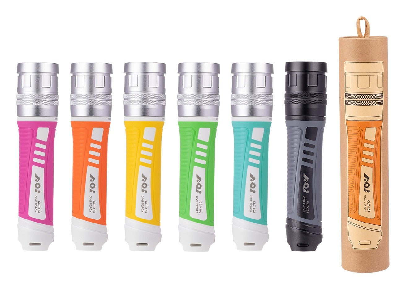 1,000 Lumens Dive Torch Multiple color