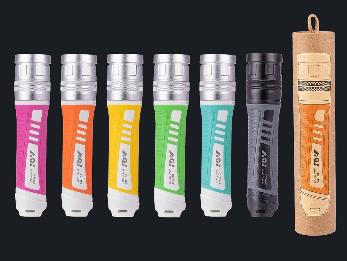 1,000 Lumens Dive Torch Multiple color