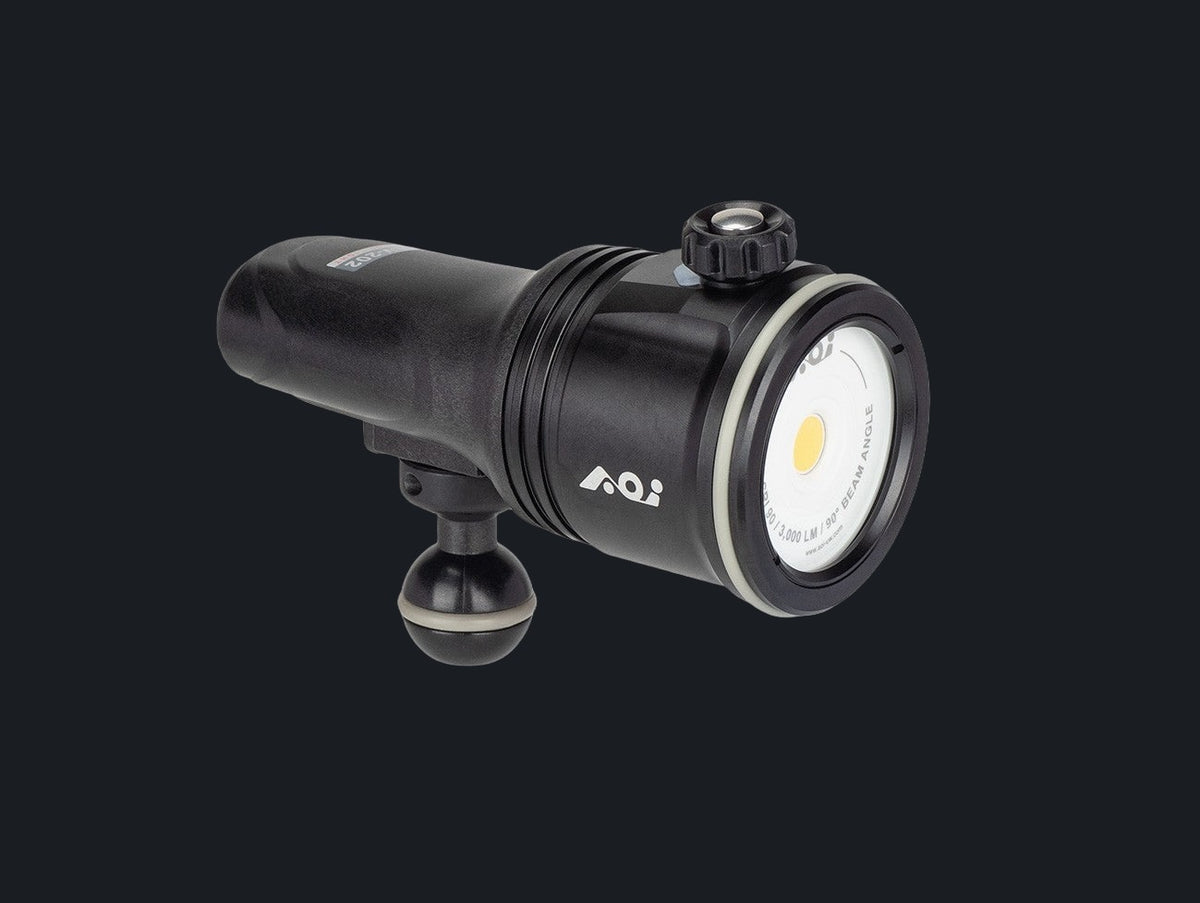 Underwater 3,000 LM Video Light