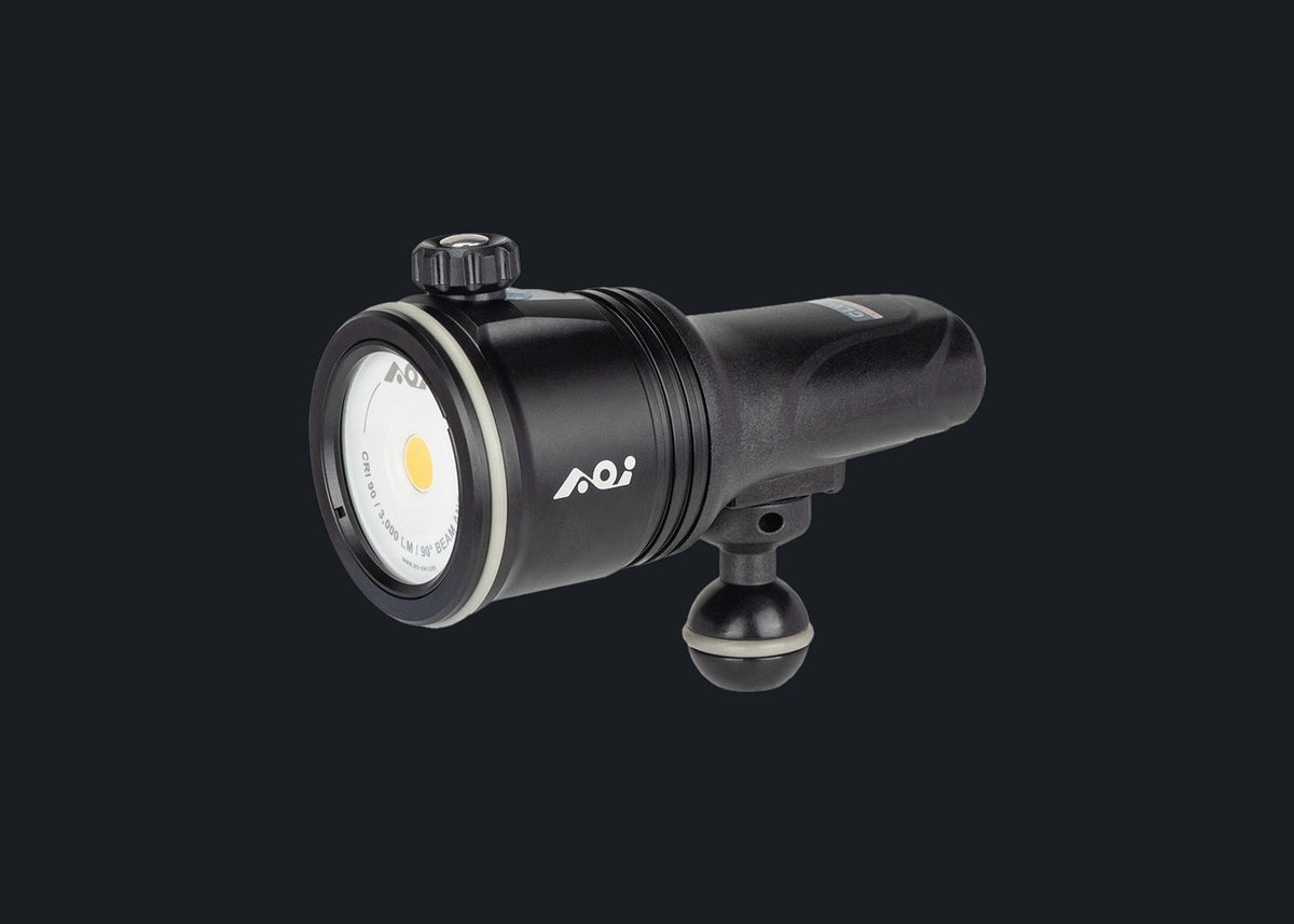 Underwater 3,000 LM Video Light