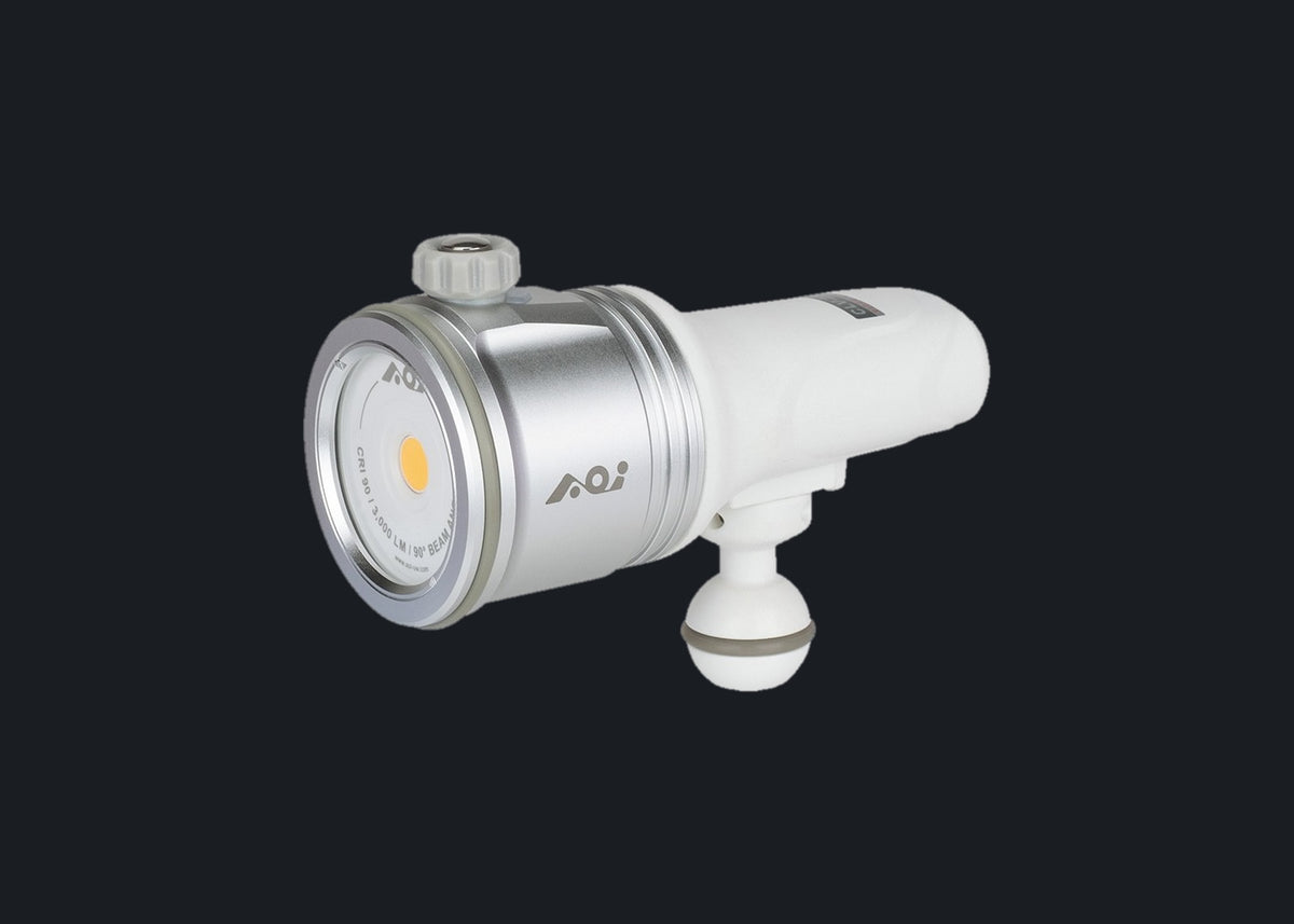 Underwater 3,000 LM Video Light
