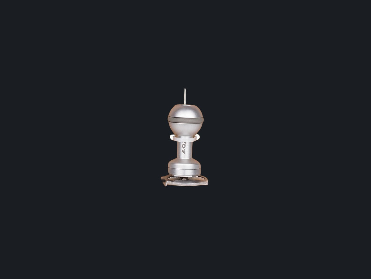 Cold Shoe Mount Base to Ball Mount - 01 (Silver Color)