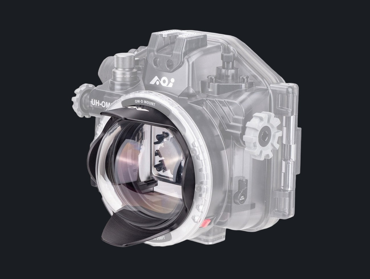 4" Glass Dome Port for Olympus OM-D Mount Housing