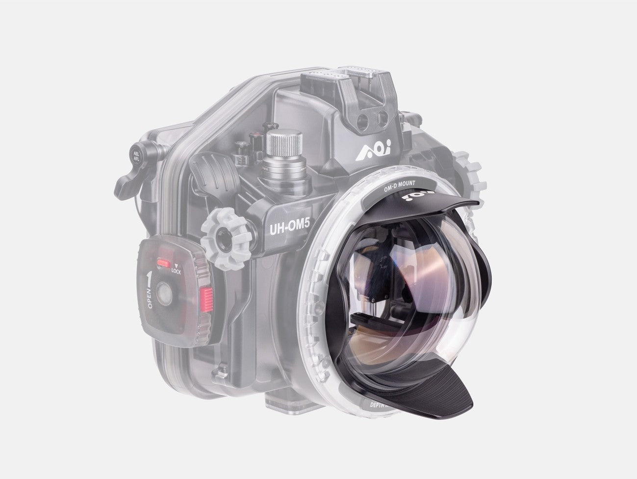 4" Glass Dome Port for Olympus OM-D Mount Housing