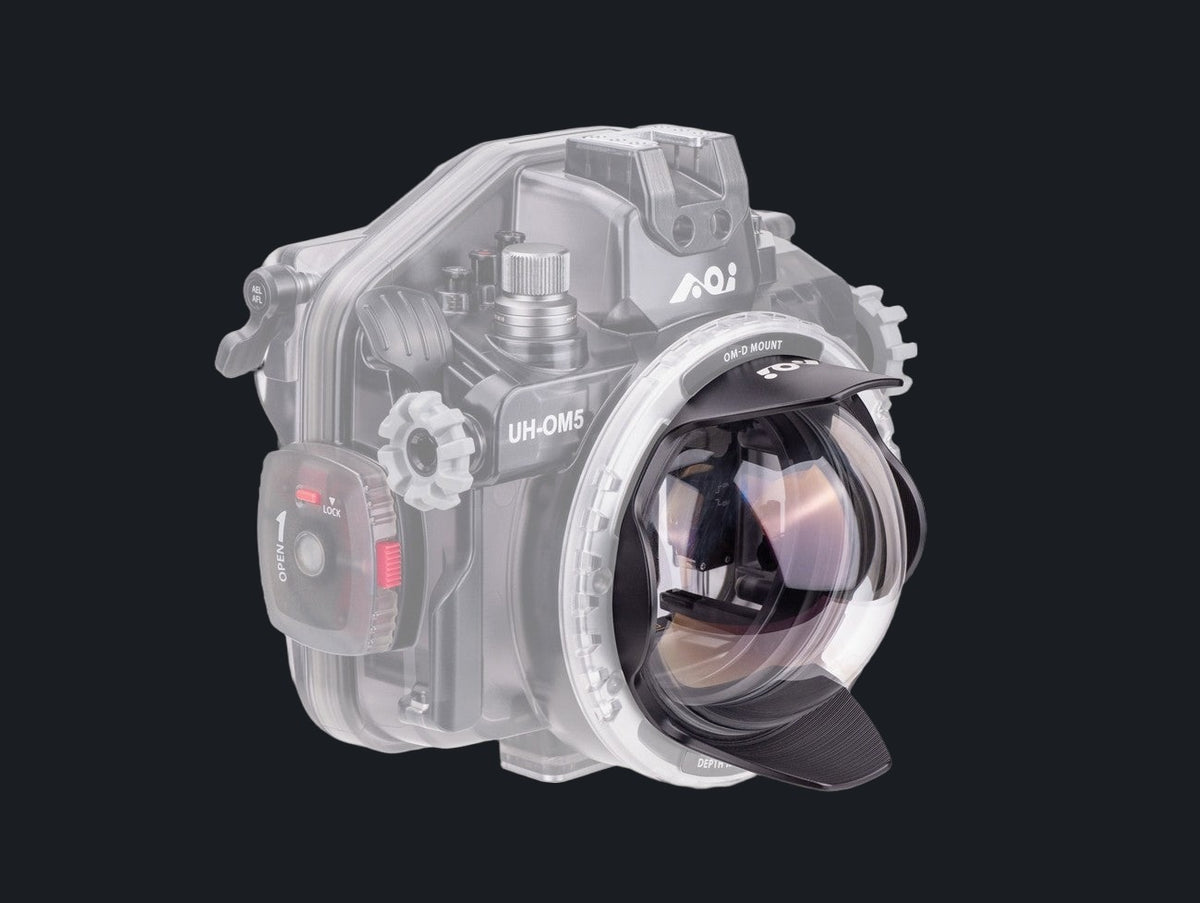4" Glass Dome Port for Olympus OM-D Mount Housing
