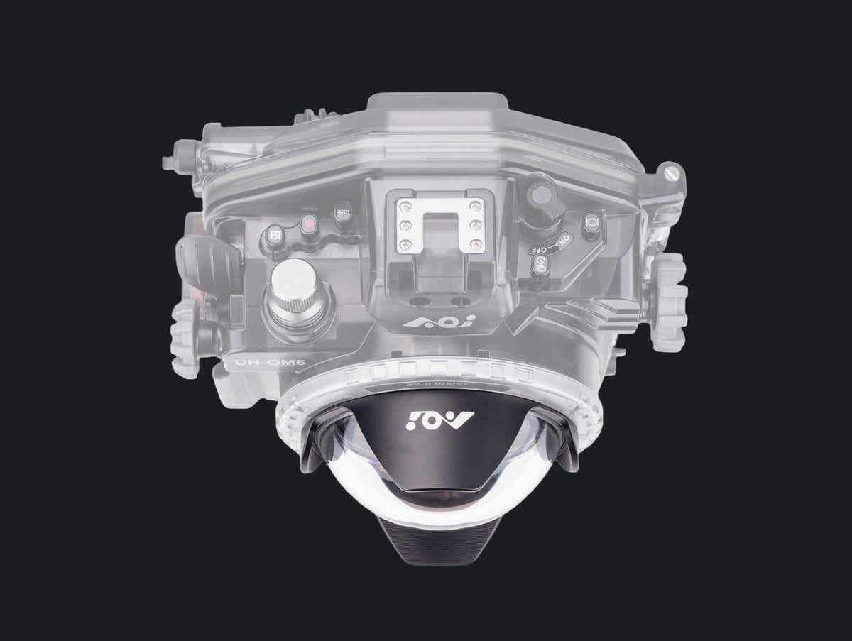 4" Glass Dome Port for Olympus OM-D Mount Housing