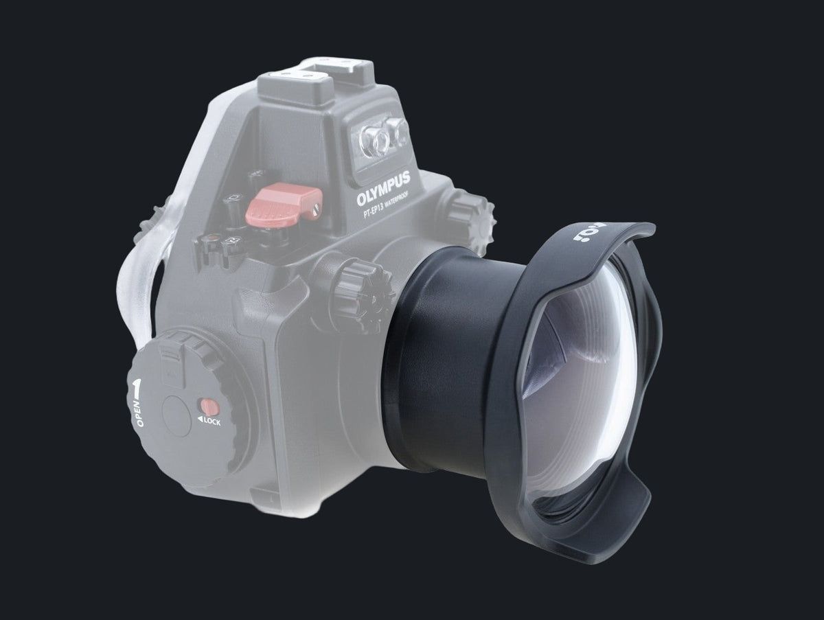4" Glass Semi-Dome Plastic Port for PEN Mount Housing