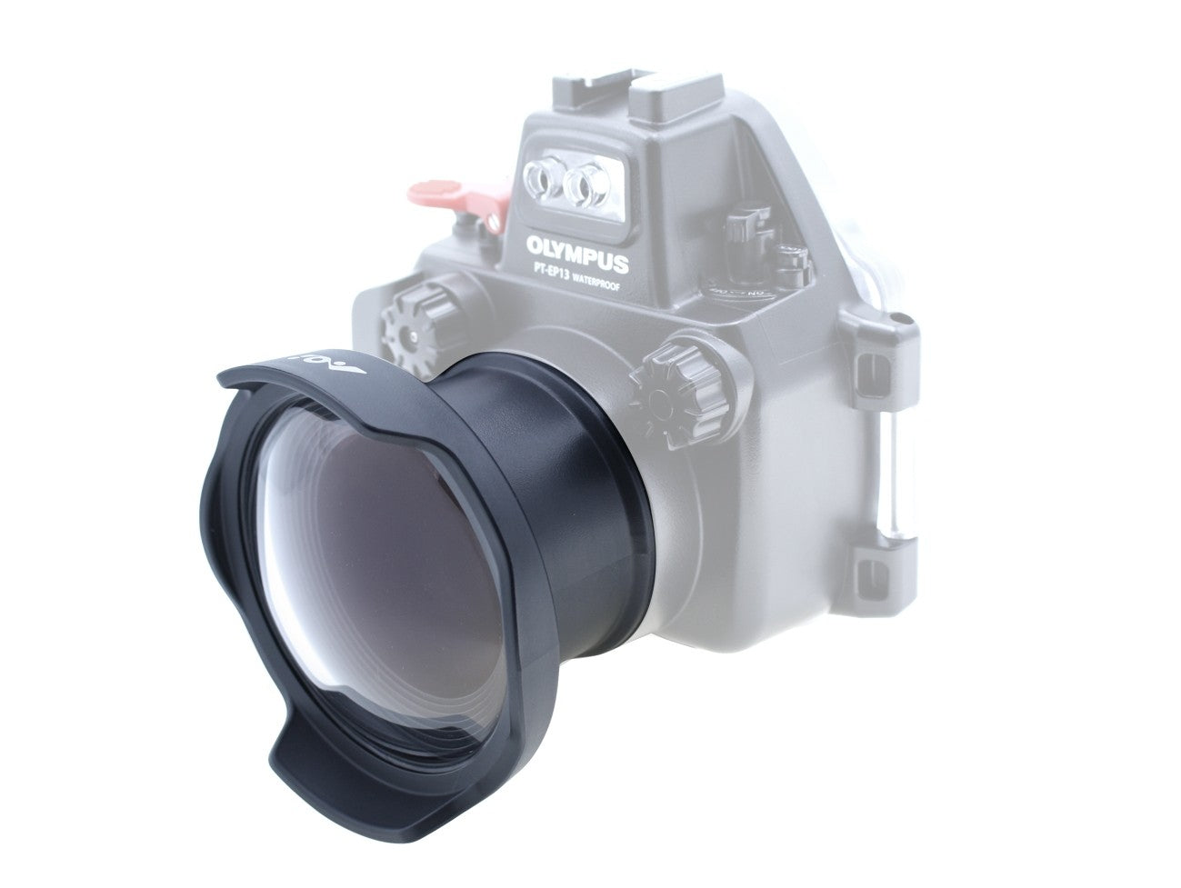 4" Glass Semi-Dome Plastic Port for PEN Mount Housing