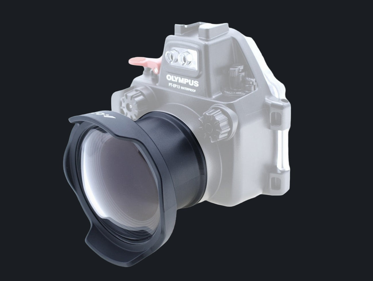 4" Glass Semi-Dome Plastic Port for PEN Mount Housing