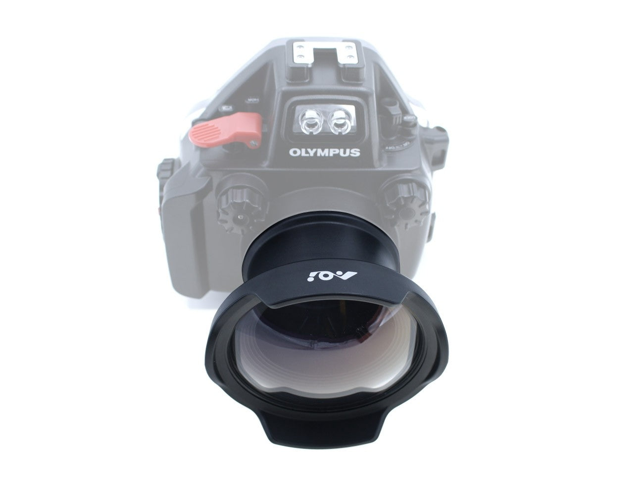 4" Glass Semi-Dome Plastic Port for PEN Mount Housing