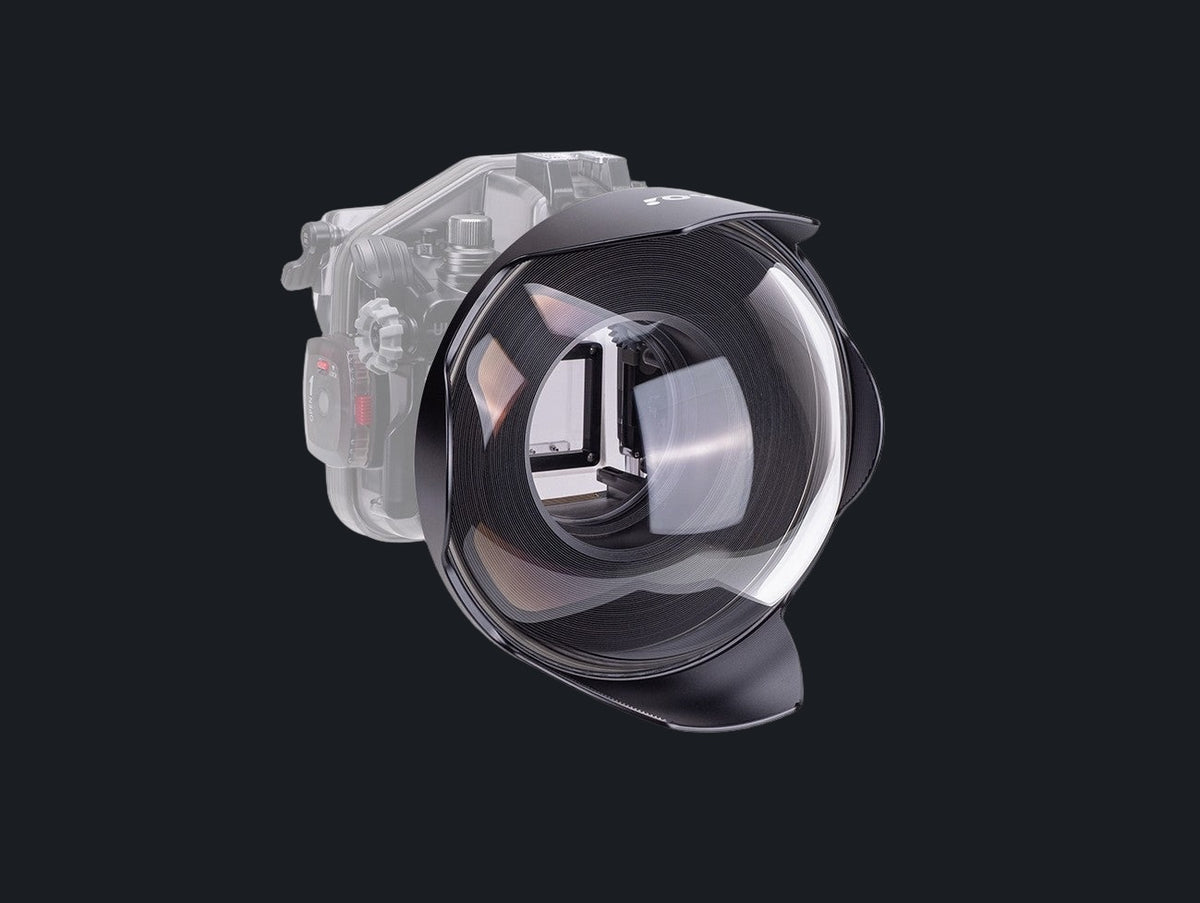 8" Glass Dome Port for OM-D Mount Housings