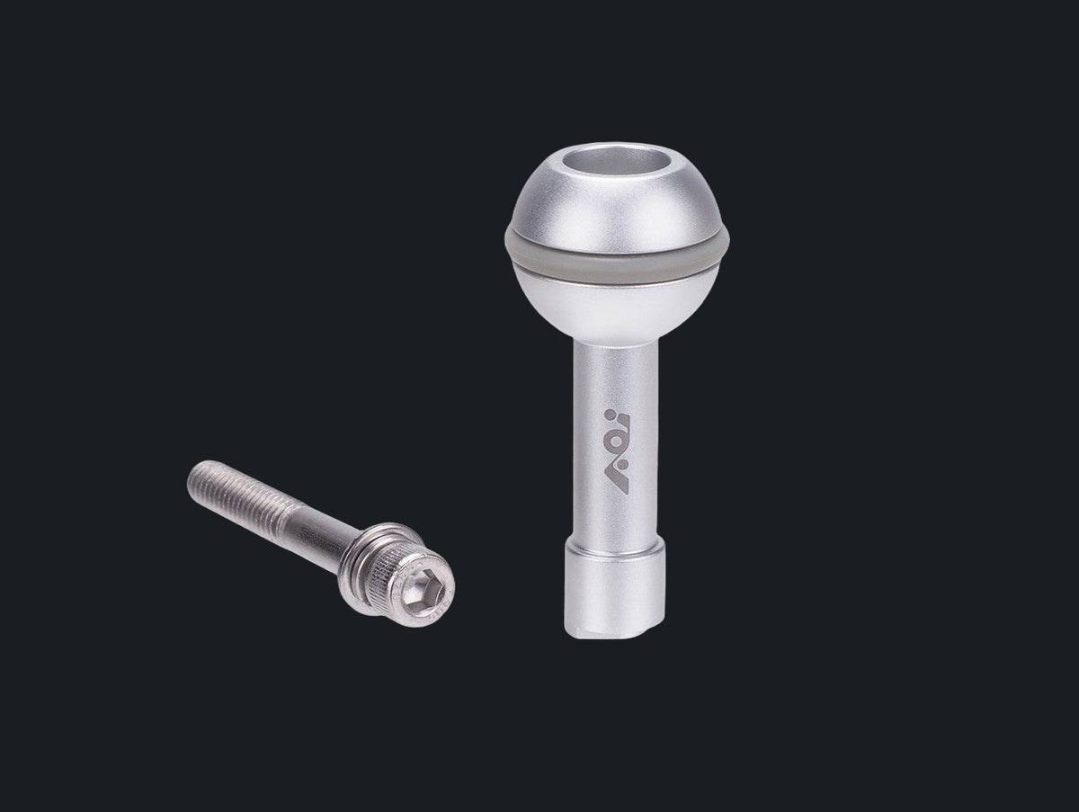 Extension in Ball Mount (Silver Color)