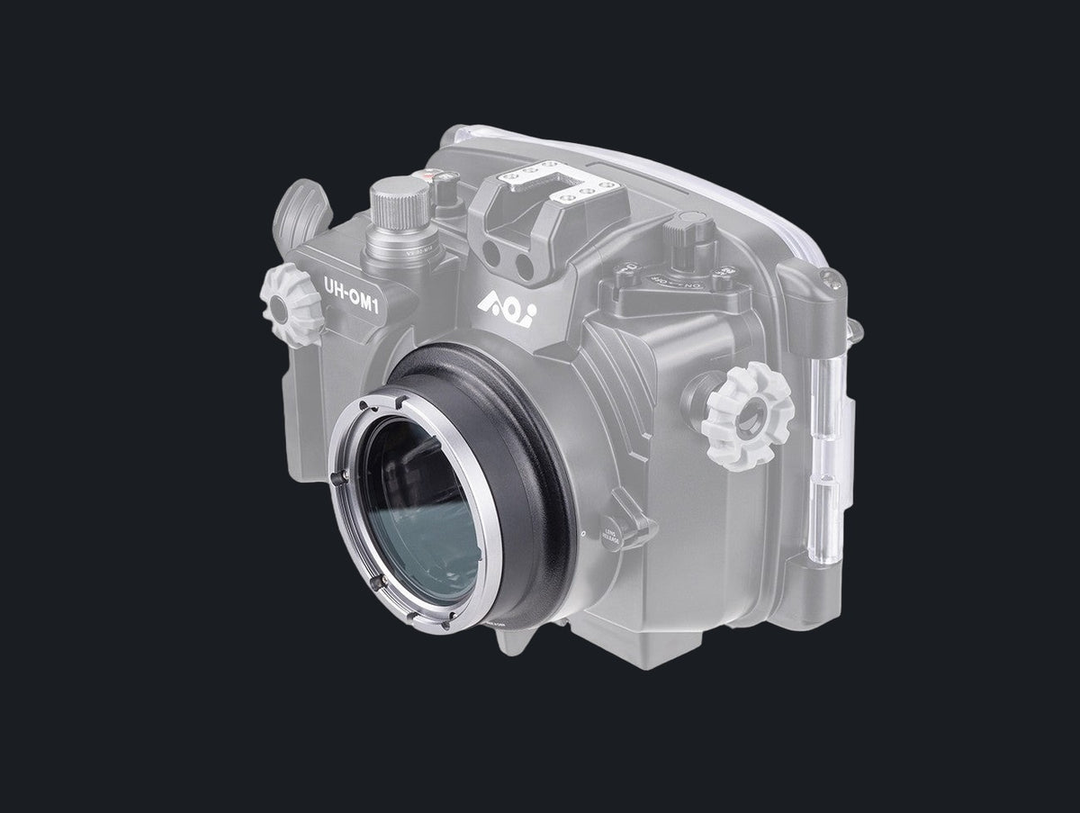 Flat Port Plastic for Olympus PEN Mount Housing (For ED 14-42mm EZ Lens)
