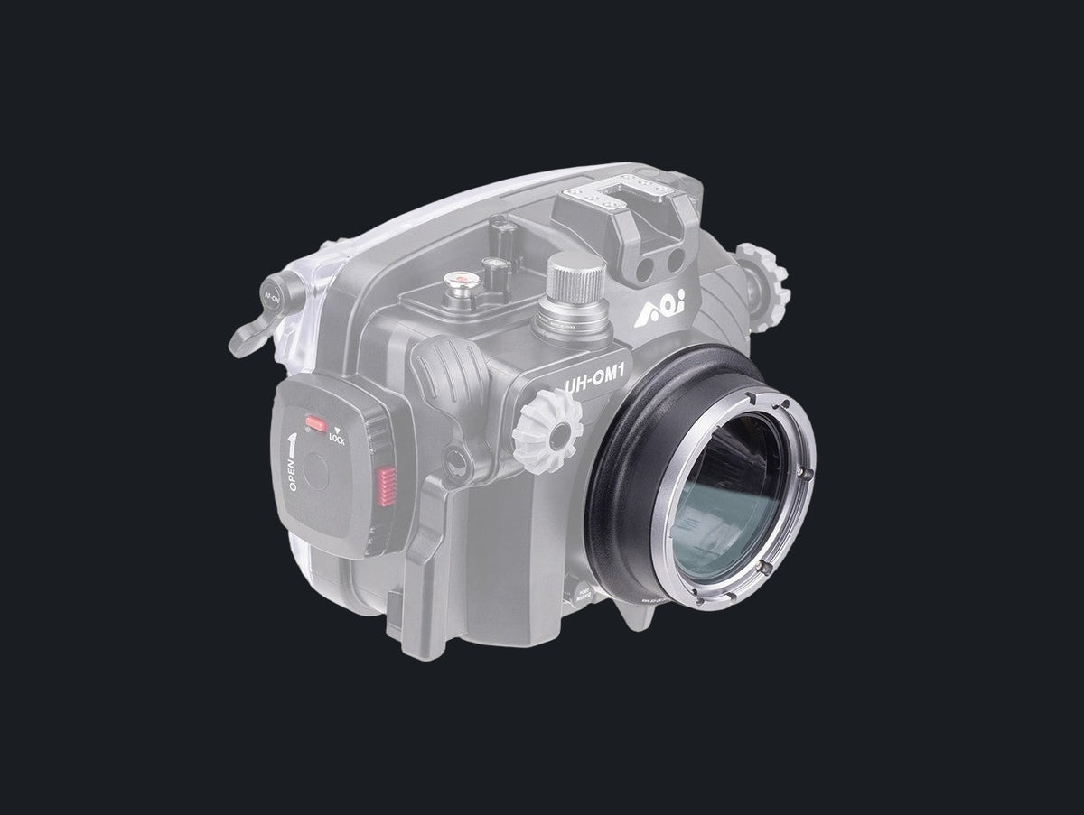 Flat Port Plastic for Olympus PEN Mount Housing (For ED 14-42mm EZ Lens)