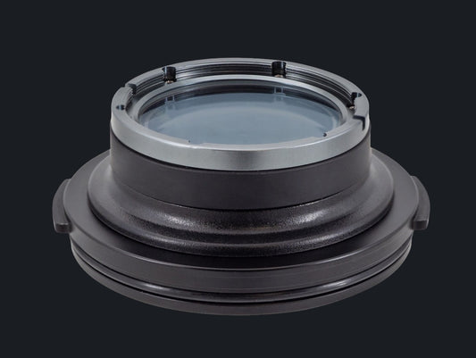 Flat Port Plastic for Olympus OM-D Mount Housing (FLP-06 Installed w/AD-LP-01)
