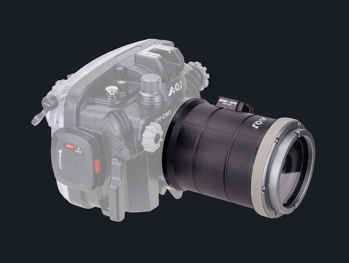 Flat Port for PEN Mount Housing (For ED 90mm Macro PRO Lens)