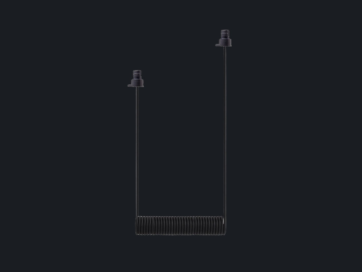 Fiber Optic Cable  Single Core with Straight Plugs (M Size)
