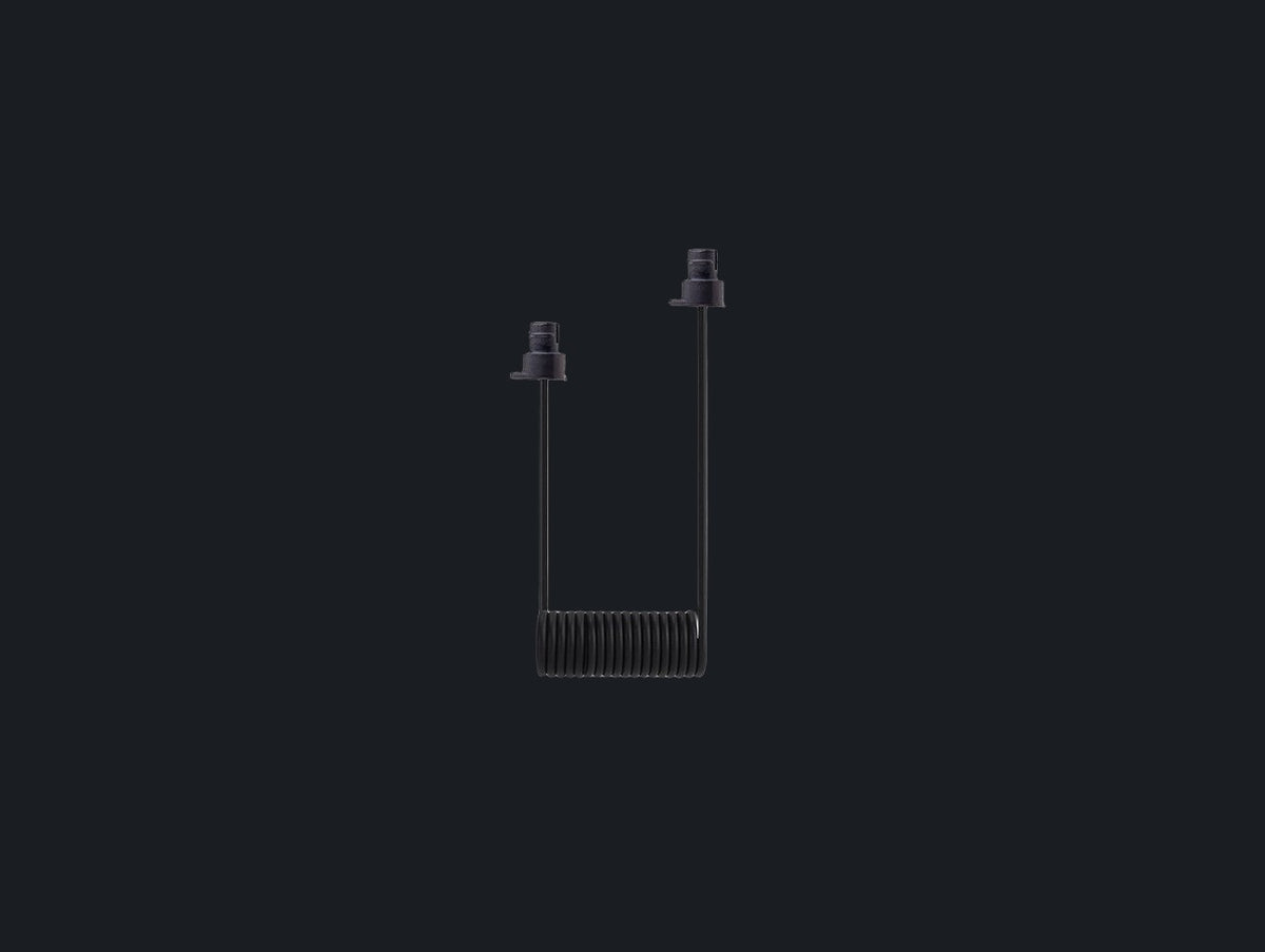 Fiber Optic Cable Single-Core with Straight Plugs (S Size)
