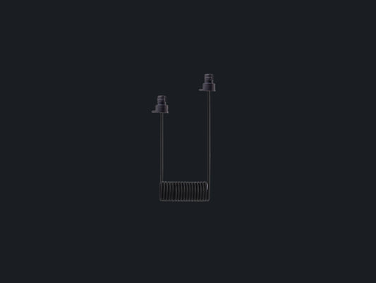 Fiber Optic Cable Single-Core with Straight Plugs (S Size)