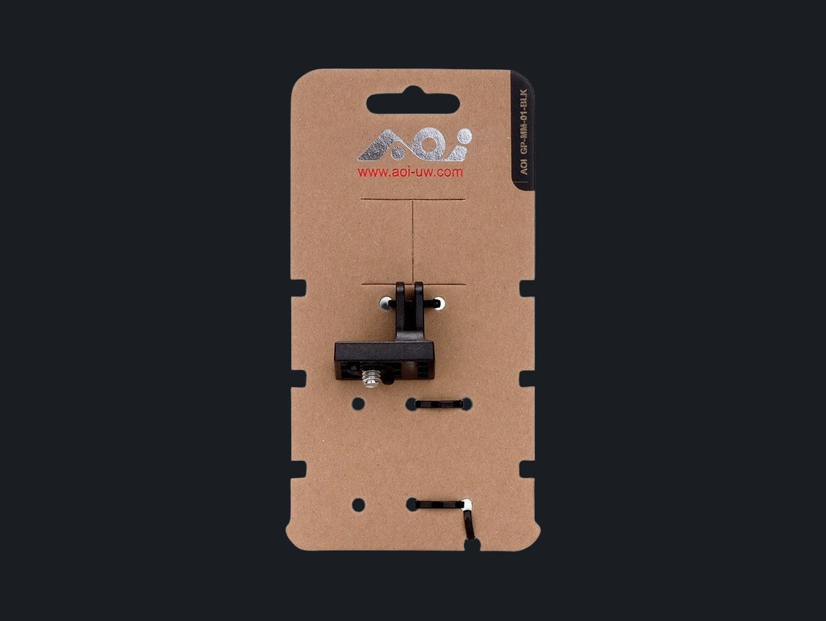 GoPro Male Mount Base - 01(Black Color)
