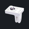 GoPro Male Mount Base - 01(White Color)