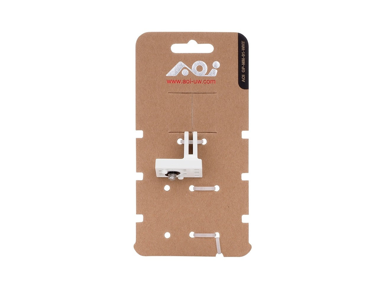 GoPro Male Mount Base - 01(White Color)