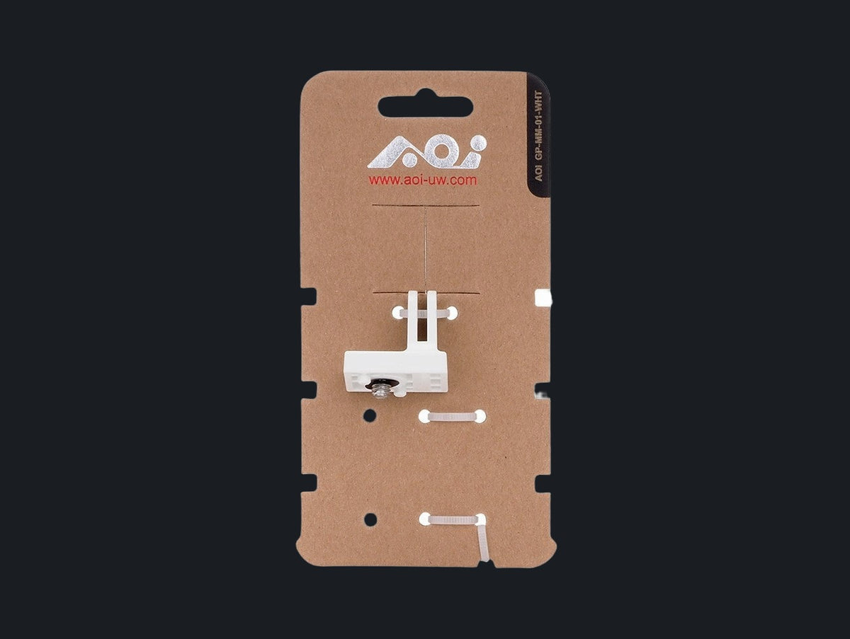 GoPro Male Mount Base - 01(White Color)