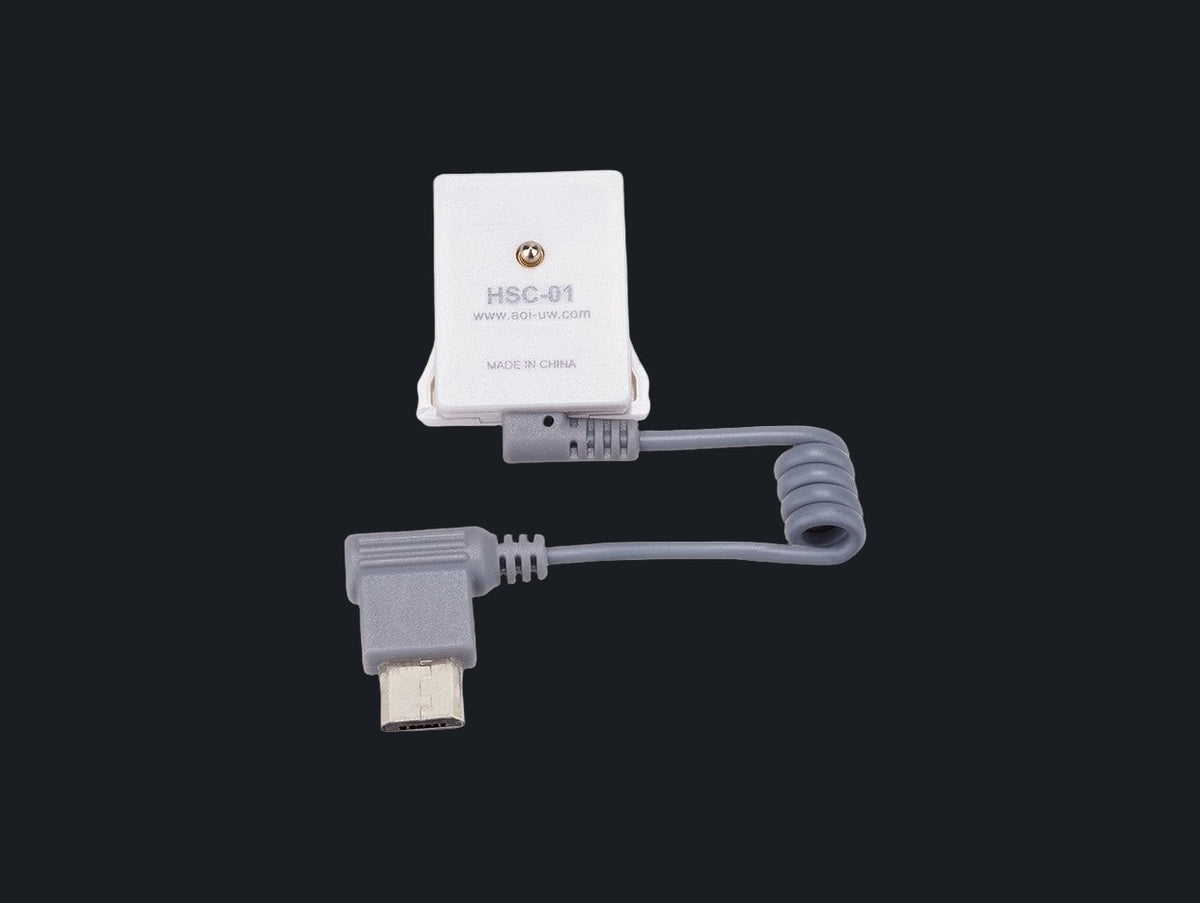 Hot Shoe Connector with Micro USB Connection (For Manual Flash Trigger)