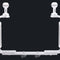 220mm Tray with Double Handles - 02 (Silver Color)