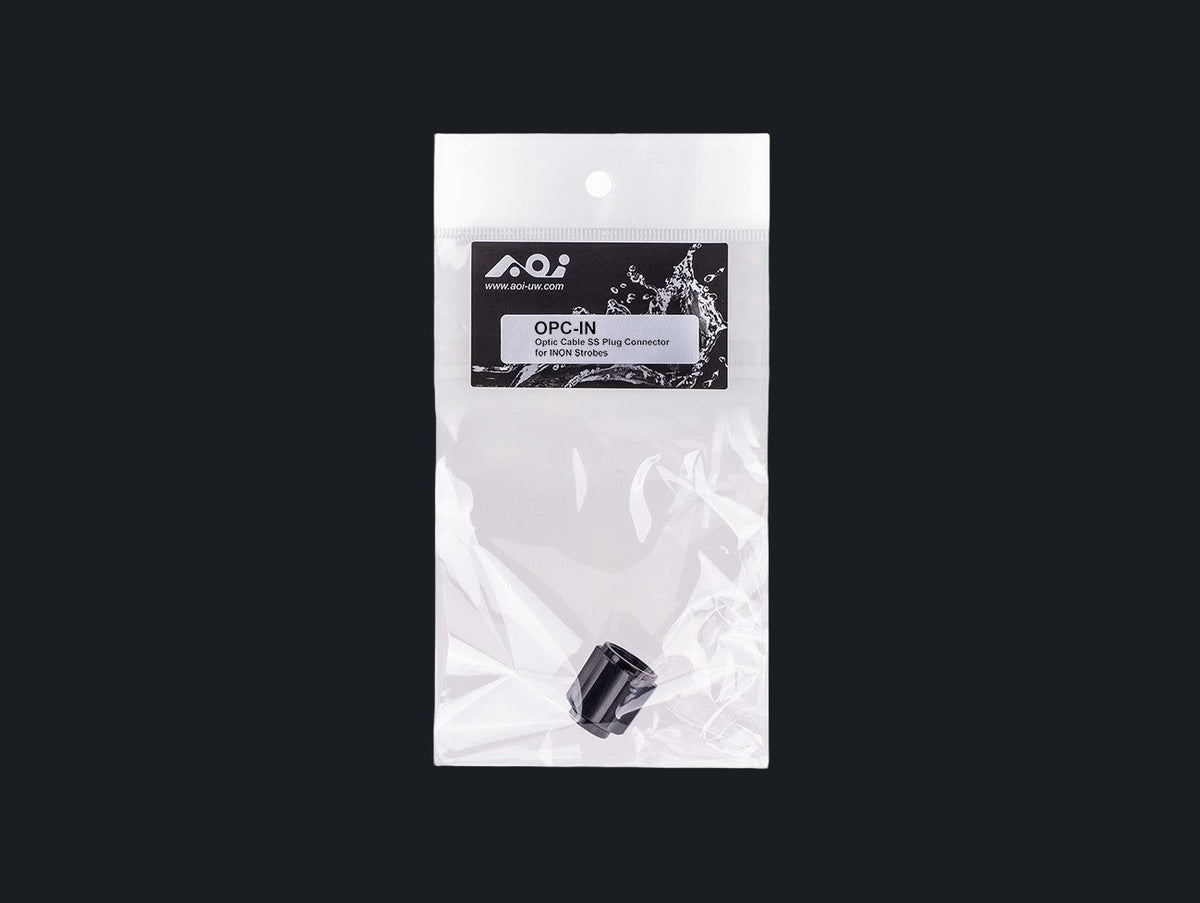 Optic Cable SS Plug Connector for INON Strobes