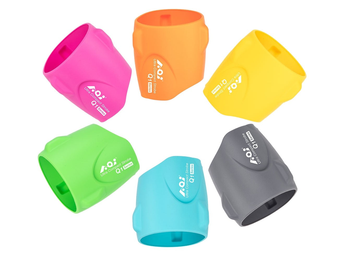 Protective Silicone Sleeve for Q1 series strobes - 01 Multiple color