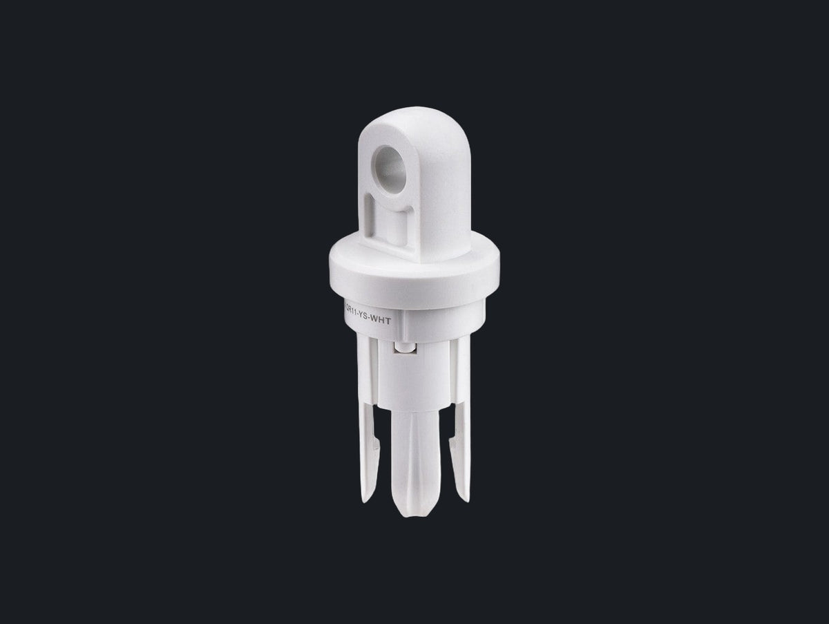 Quick Release System - 11 Male Insert in YS Mount (White Color)