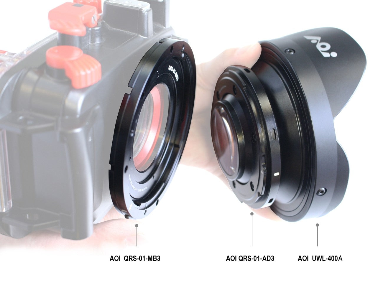 Quick Release System 01 Adapter 3 for AOI UWL-04A/400A